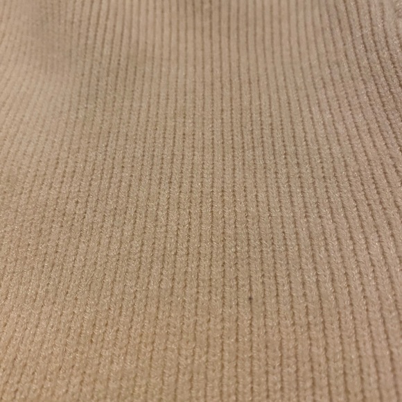 JOA scalloped edged cross cross cream sweater - Picture 8 of 11